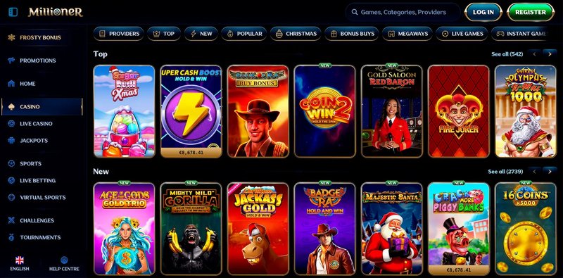 A look at casino millioner