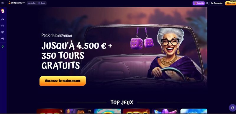 Présentation de code promo spingranny