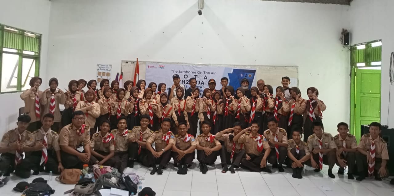 ORARI Lokal Kab. Cilacap memberikan bimbingan pada JOTA 2025