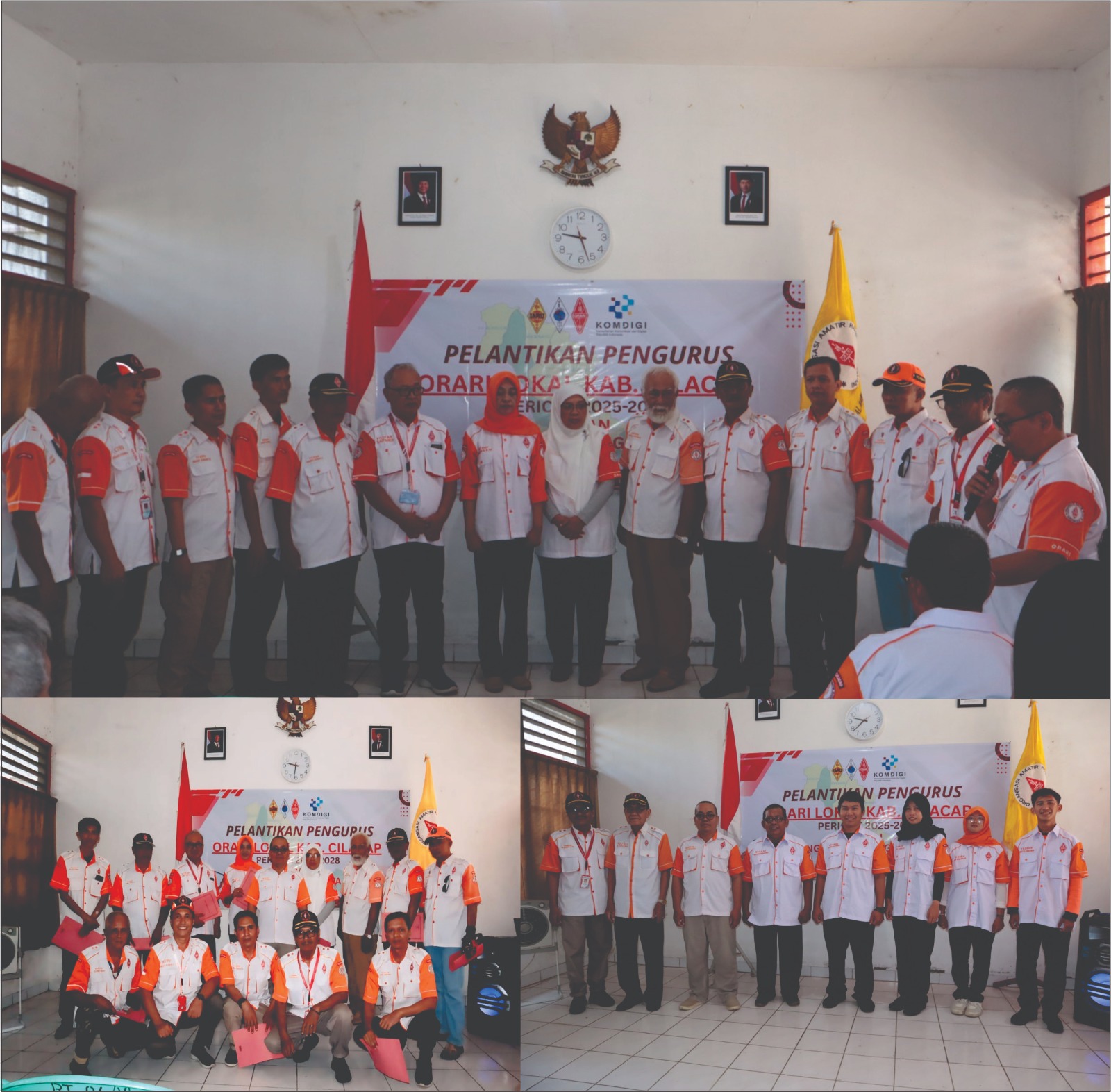 Pengukuhan Pengurus ORARI Lokal Kab. Cilacap